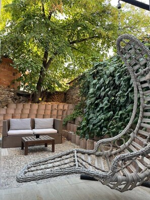 Chambre Double Confort, côté jardin | Équipements de la chambre