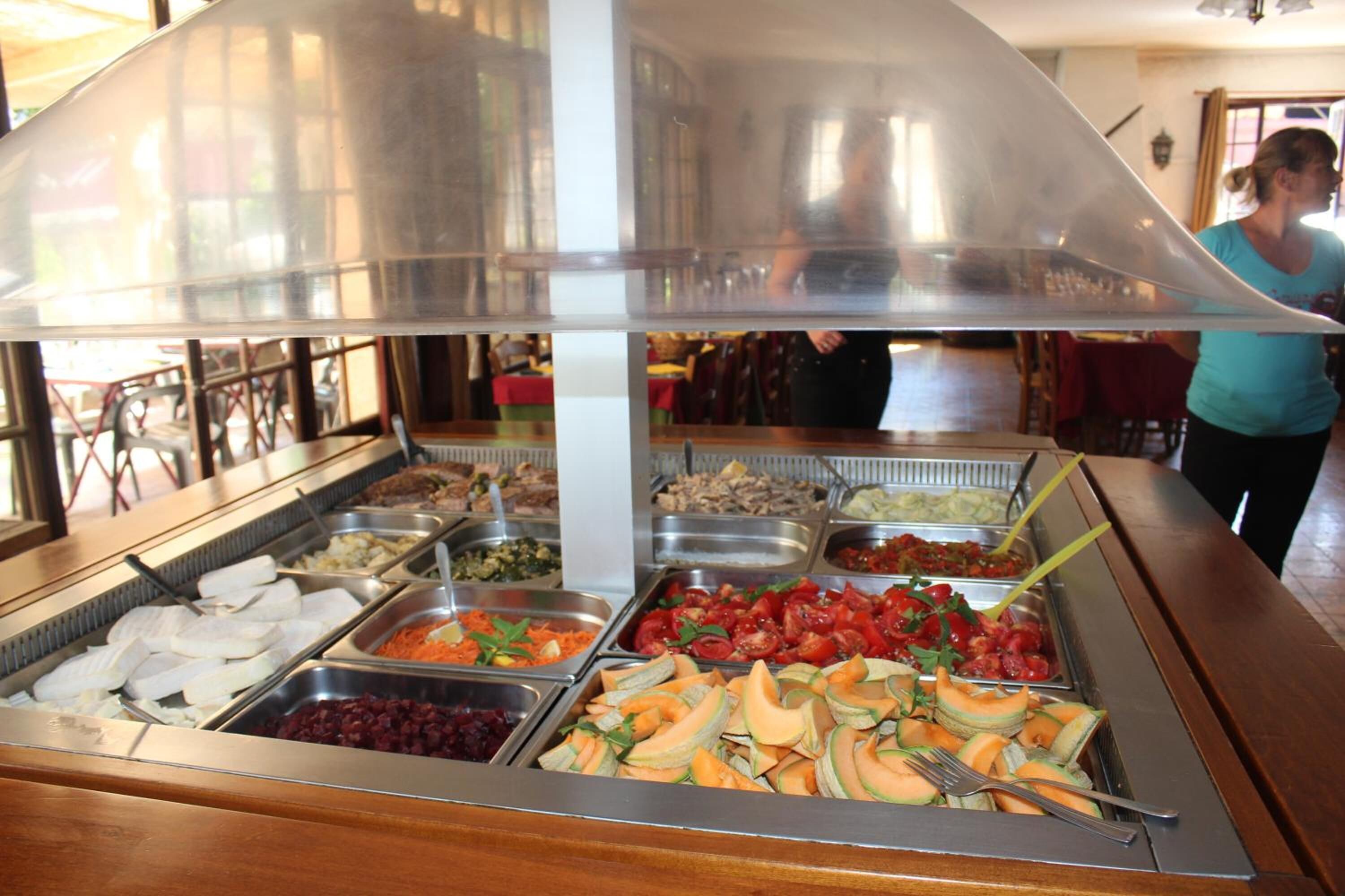 lunch and dinner served, local cuisine