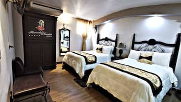 Chambre Standard, 2 lits doubles, non-fumeurs | Minibar, coffres-forts dans les chambres, Wi-Fi gratuit, draps fournis