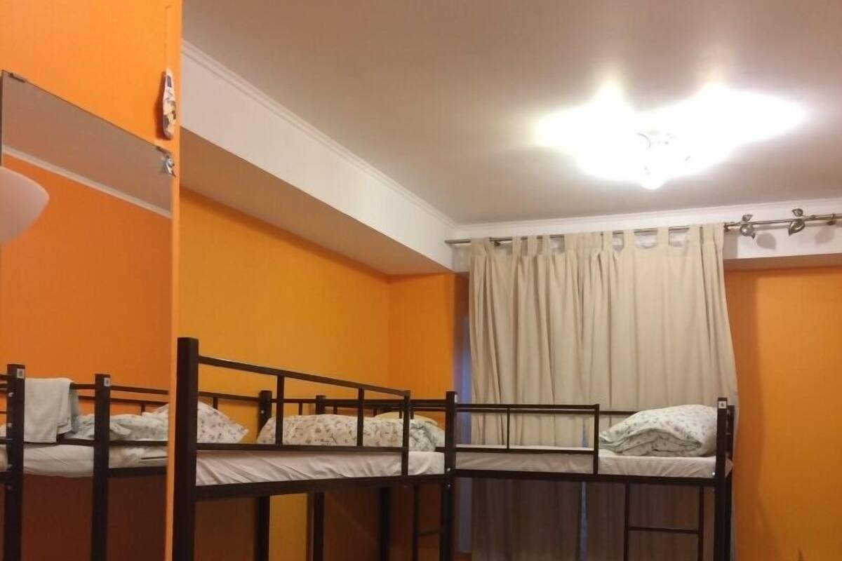 Free WiFi, bed sheets