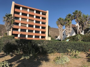 Fassade der Unterkunft