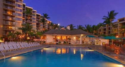 Amplio estudio panorámico con vista al mar en Kaanapali Shores Resort