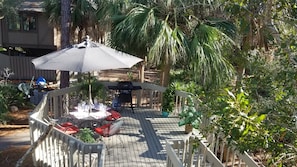 Restauration en plein air