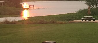 Water Front 1920's Vintage Cotton Belt Caboose