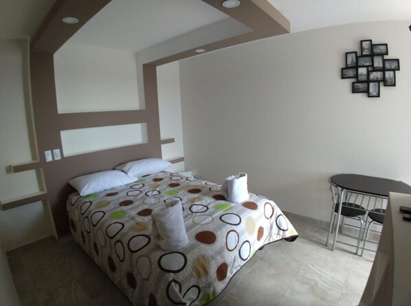 Premium bedding, down duvets, pillow-top beds, individually furnished