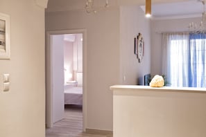2 bedrooms, desk, soundproofing, iron/ironing board