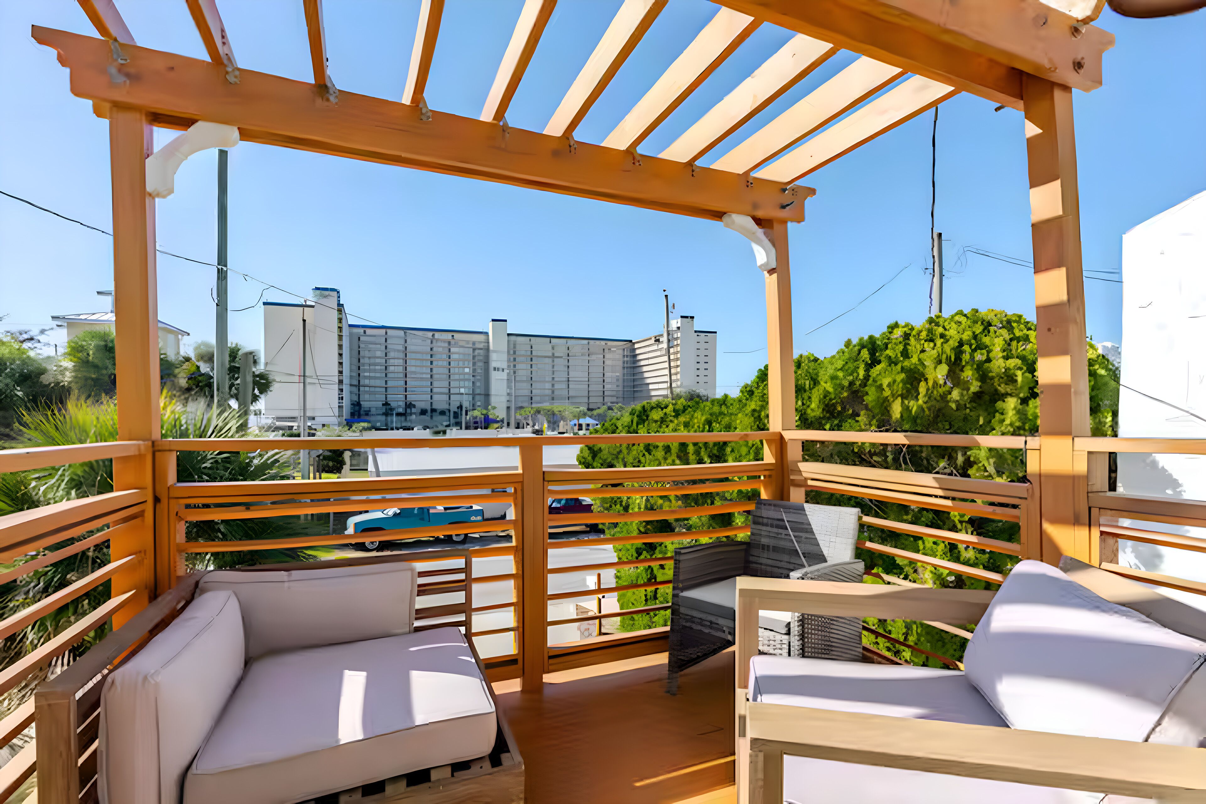 Enceinte de l’hébergement