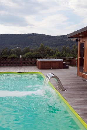 Außenpool, beheizter Pool
