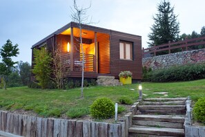Exterior - Cabin in full nature with pool 8 minutes from the beach  (EA)