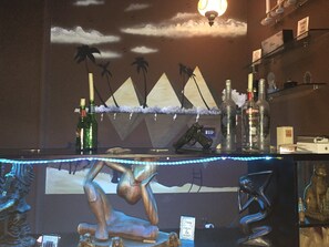 Bar en bord de piscine