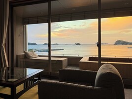 海里スイート　源泉オーシャン露天【禁煙】 | 部屋からの景観