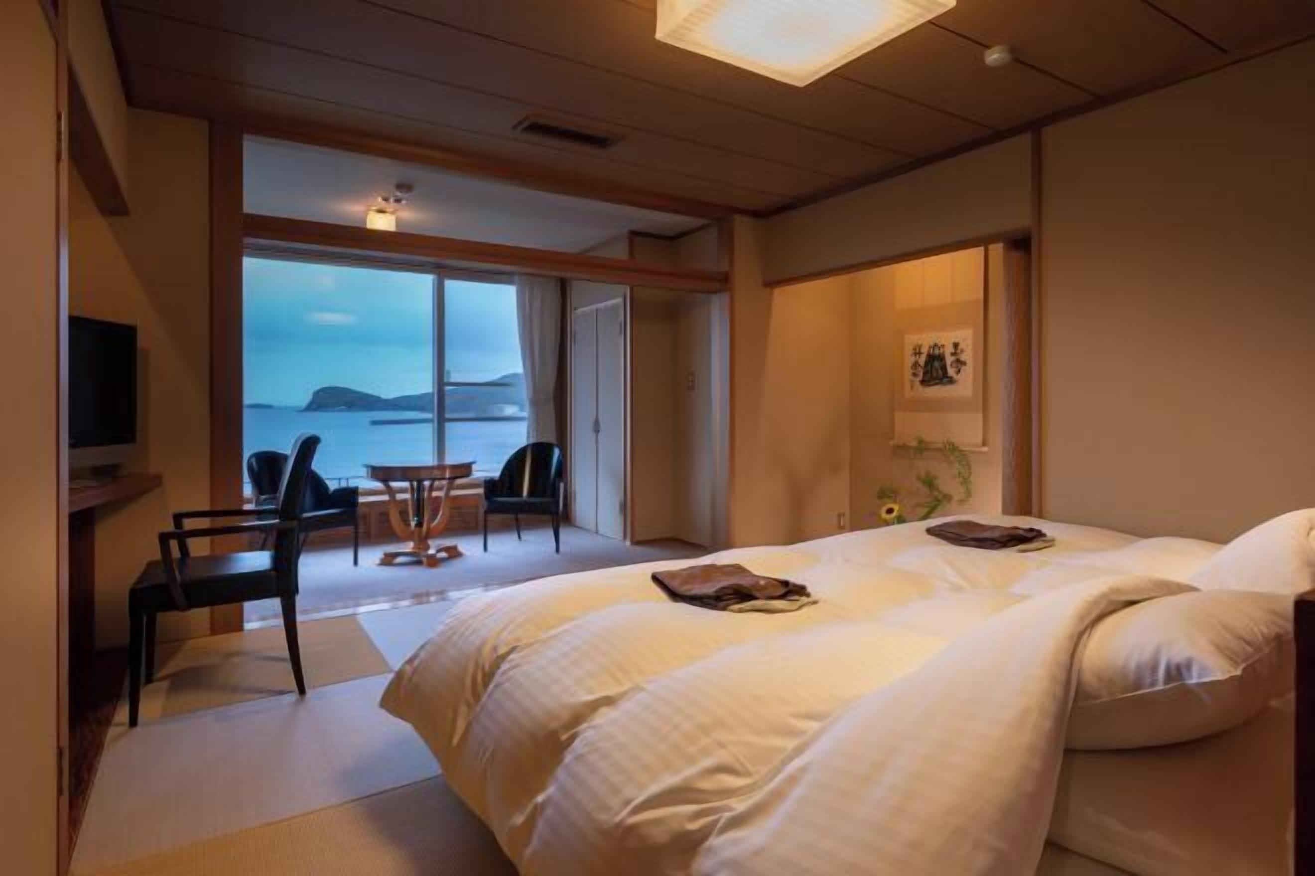 Down comforters, free minibar, in-room safe, individually decorated