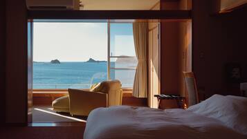 Standard Twin Room with Sea View, Non Smoking, Open air-Bath | View from room