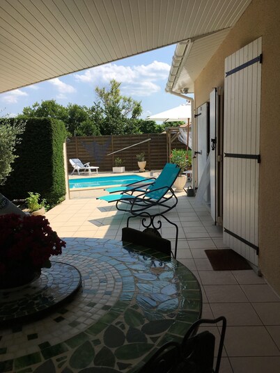 House 25 km from Dune du Pyla and Arcachon, 60 km from Cap Ferret