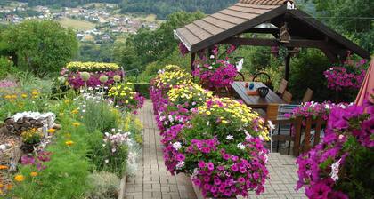 GITE oben in dem Haus des Besitzers