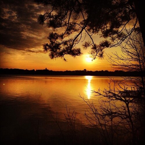 Couchers de soleil et natation ... que demander de plus?