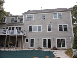 Exterior - Cotuit Home with an Inground Pool less One Block from the Beach (Barnstable)