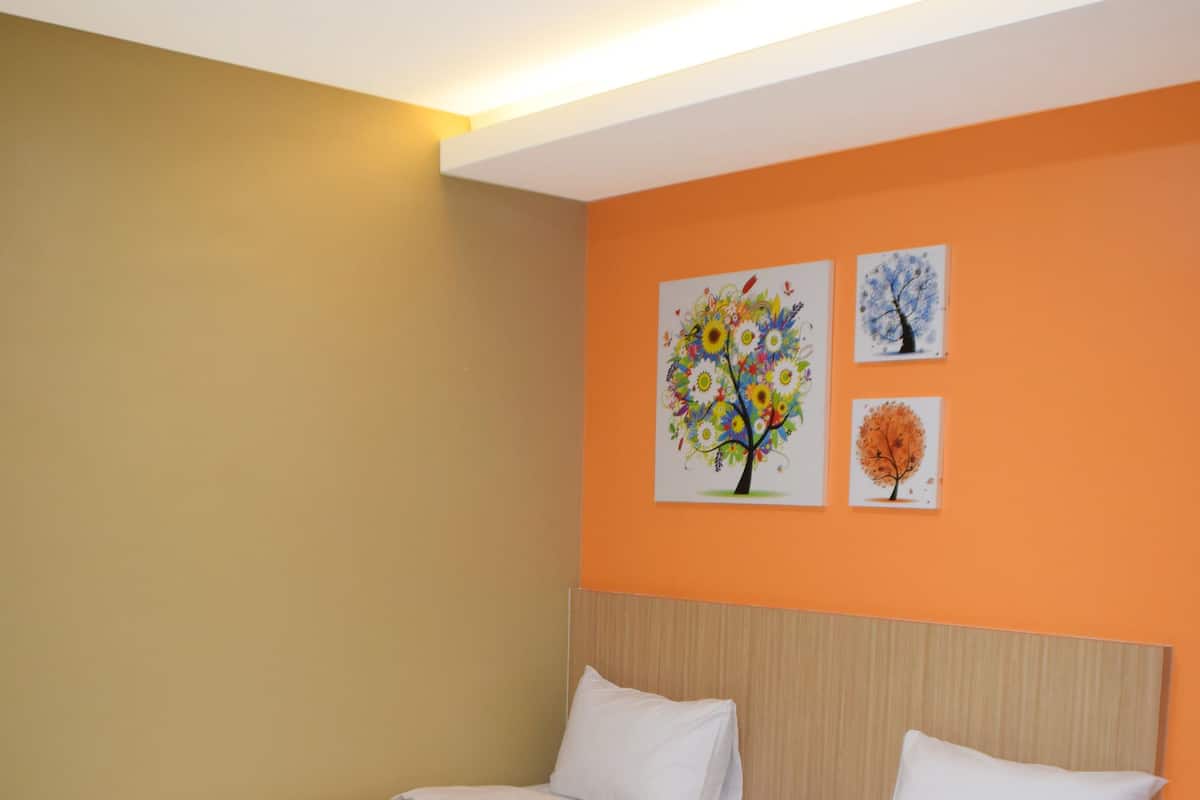 Twin Room (Without Window) | Desk, blackout drapes, iron/ironing board, free WiFi