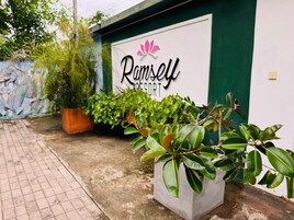 Fachada del alojamiento