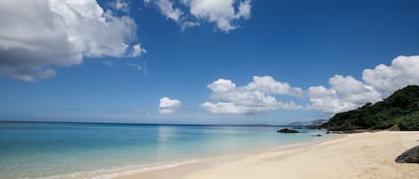 Tæt på stranden