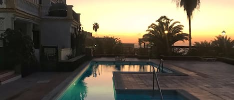 Una piscina climatizada