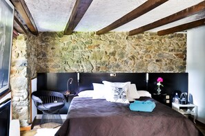 Chambre Double Deluxe, baignoire