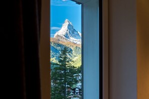 Vue sur le paysage depuis l’hébergement 
