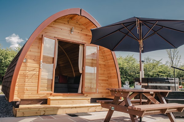 Terrace/patio - Wensleydale Glamping Pods (Leyburn)
