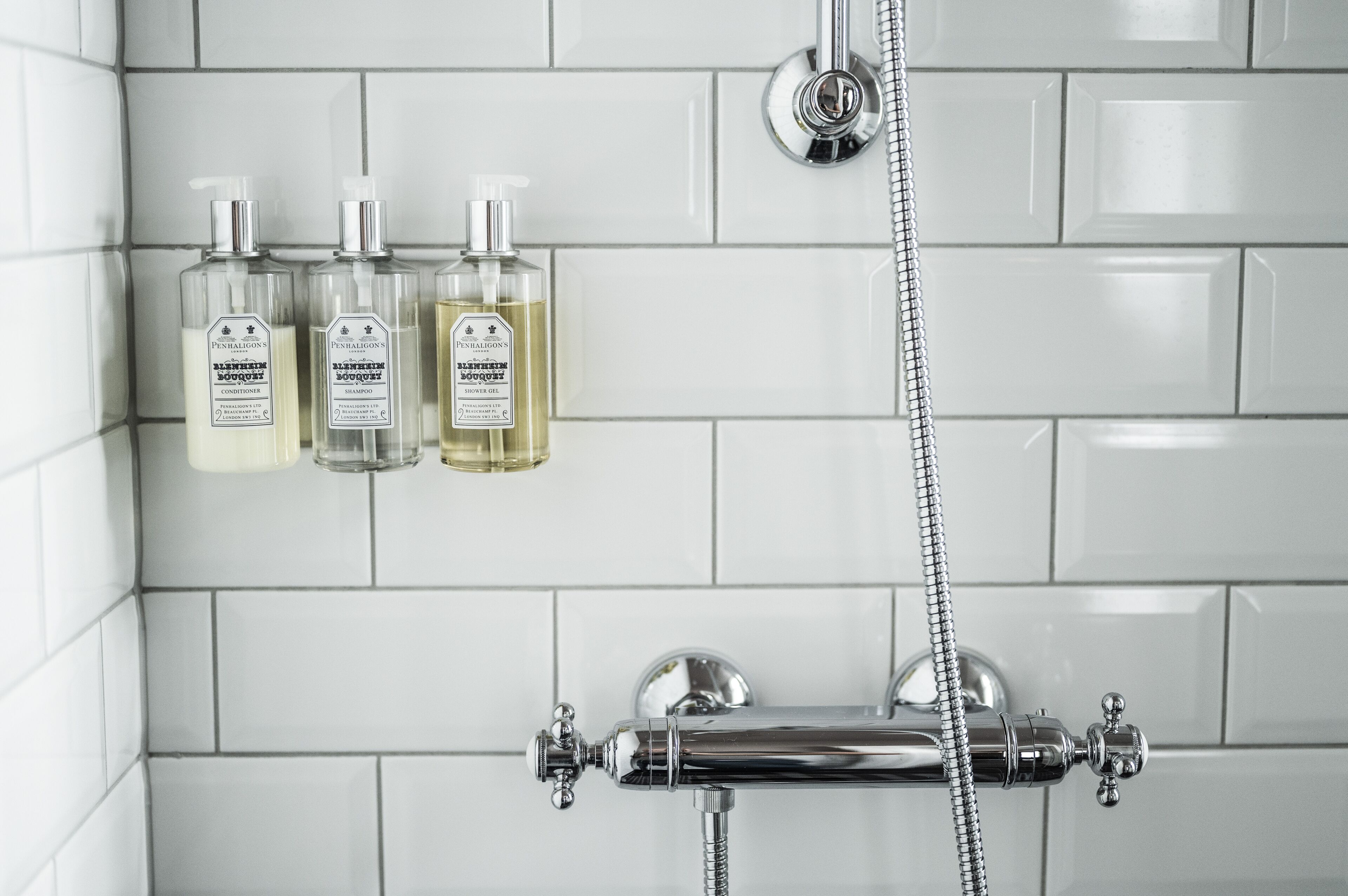 free toiletries, hair dryer, bathrobes, slippers