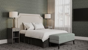 Pillow-top beds, minibar, desk, blackout curtains