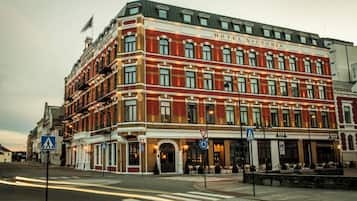 Fassade der Unterkunft