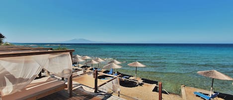 Vue sur la plage/l’océan