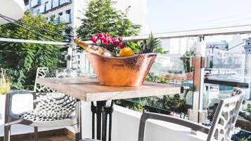 Familie suite | Uitzicht op de stad