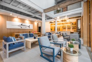 Sala de estar en el lobby
