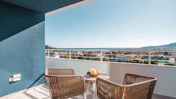 Deluxe Suite, 2 Bedrooms | Balcony view