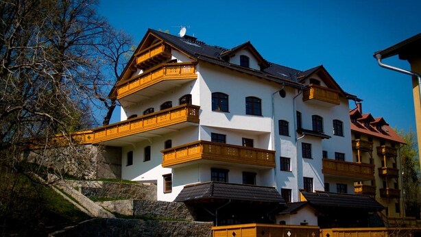 Fassade der Unterkunft