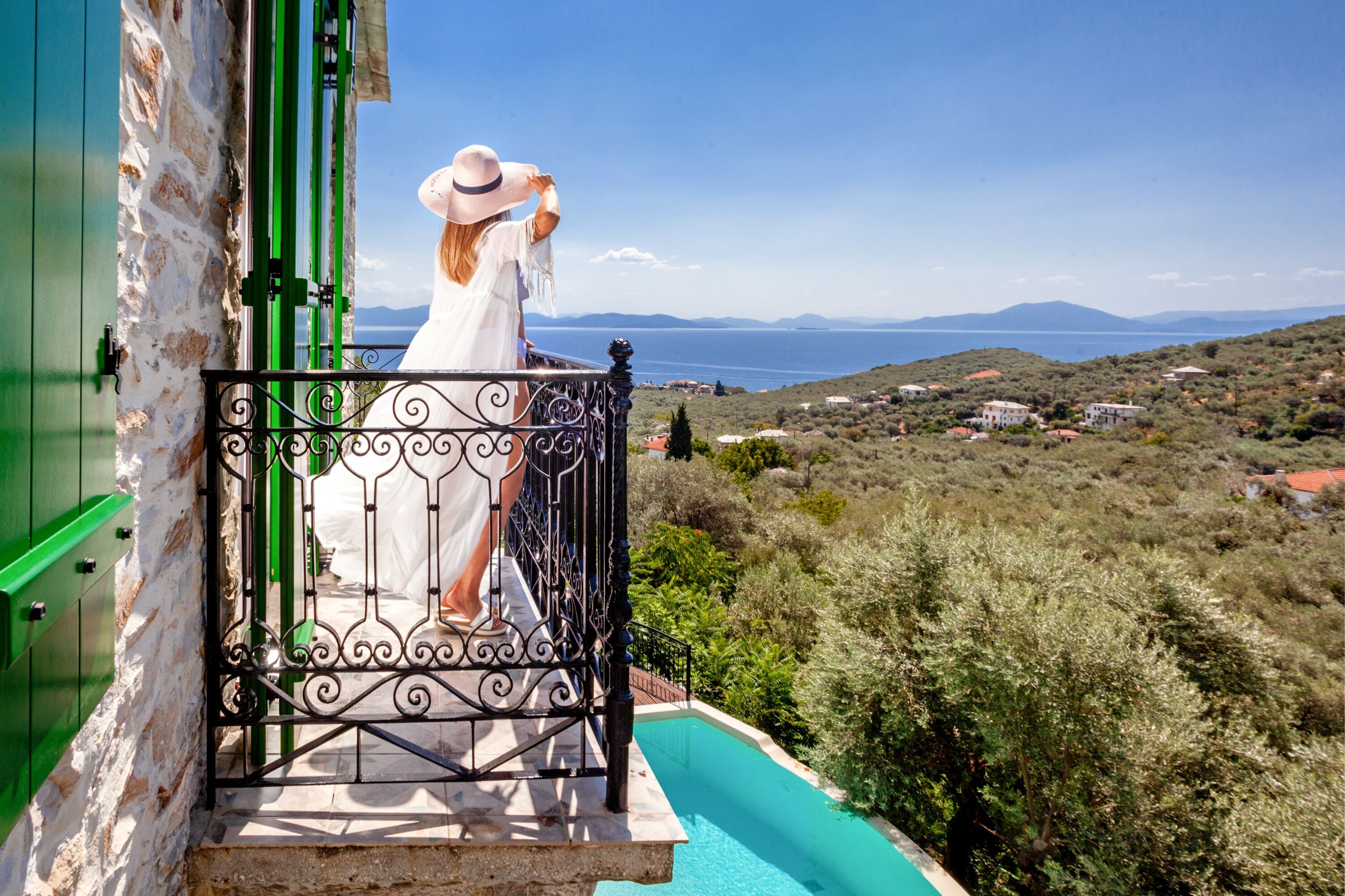 Vista desde la propiedad