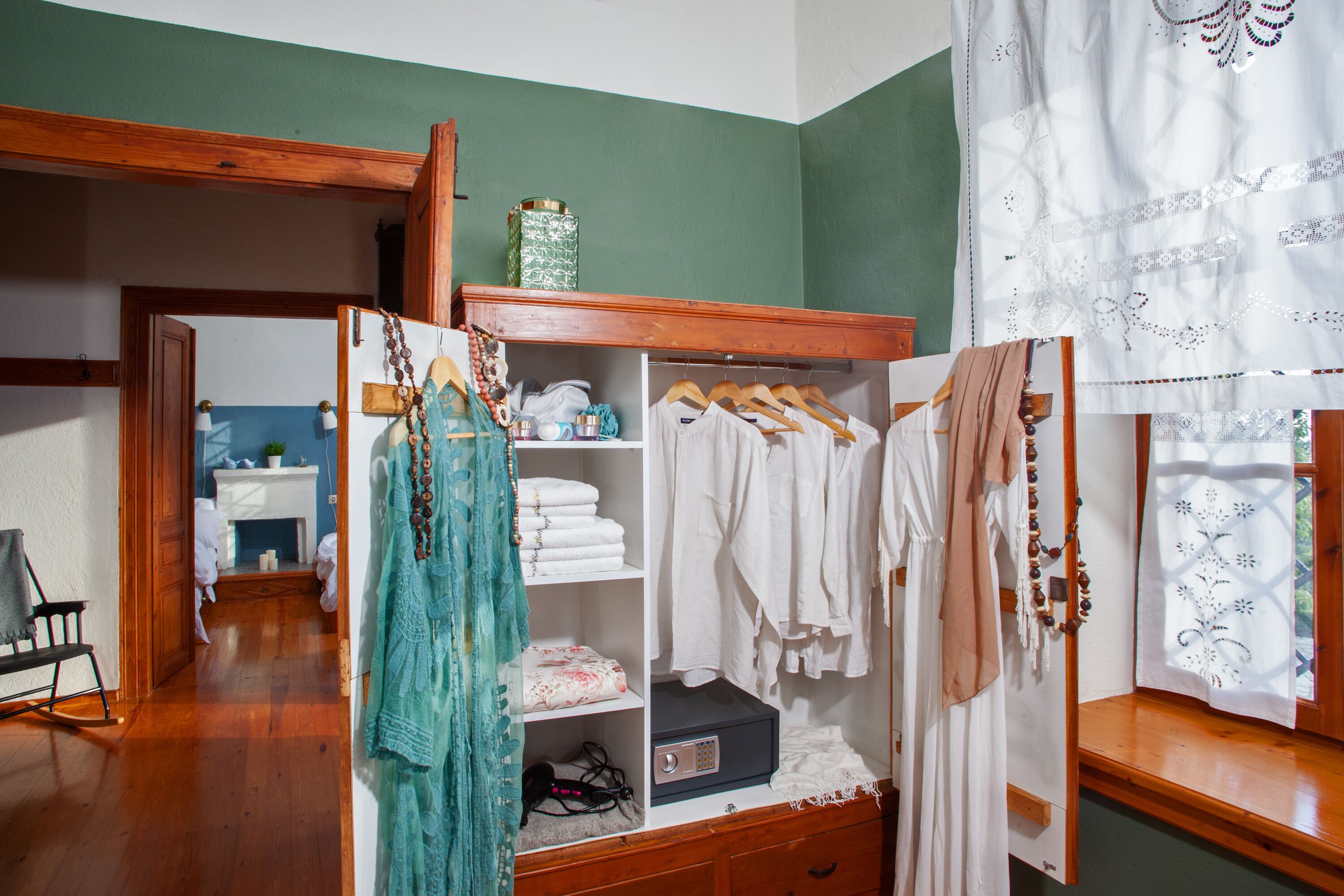 Villa, 3 Bedrooms (Villa Erifili) | Desk, iron/ironing board, free cots/infant beds, free WiFi