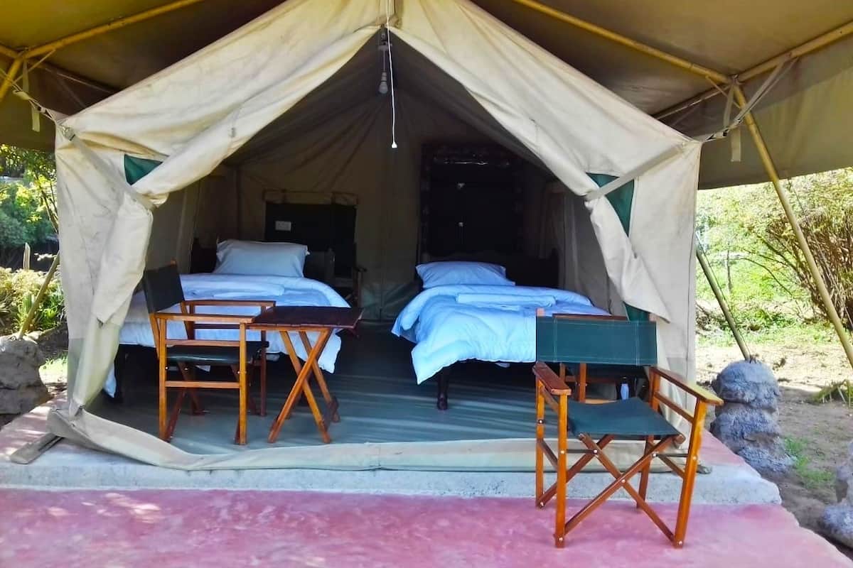 Deluxe Tent, 2 Single Beds