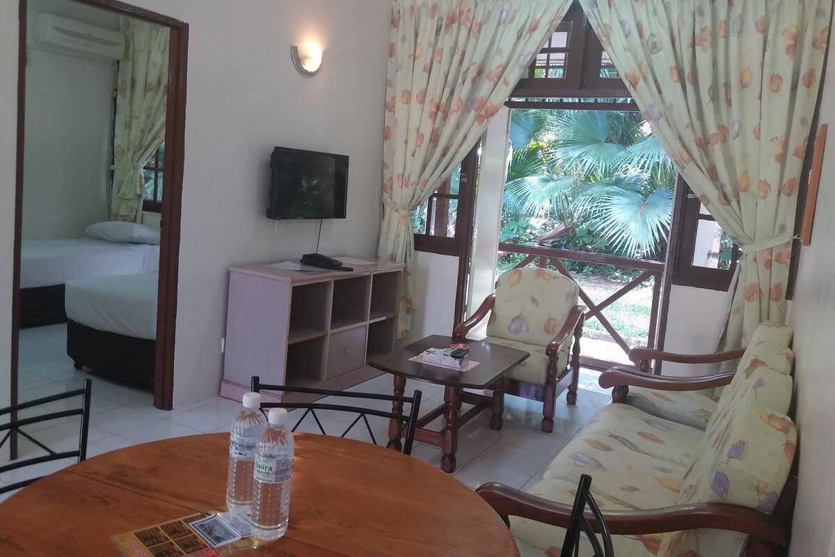 Standard Chalet, 2 Bedrooms | Living room | LCD TV