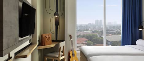 Superior Room, 2 Twin Beds | Premium bedding, desk, soundproofing, free WiFi