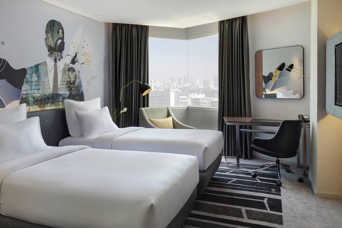 1 bedroom, minibar, in-room safe, desk