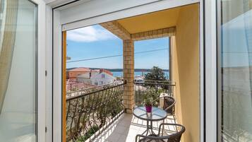 Premium appartement, uitzicht op zee (106) | Balkon