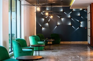 Sala de estar en el lobby