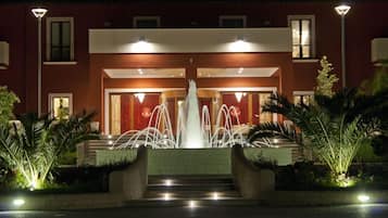Front of property - evening/night