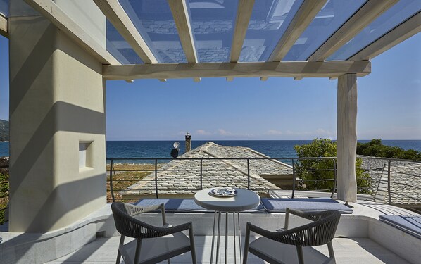 Villa, 3 Schlafzimmer, Meerblick | Ausblick vom Zimmer