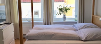 Acogedores y encantadores apartamentos de 30 m2 en una ubicación central en Husum