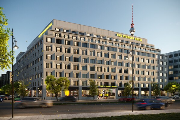 Overnatningsstedets facade