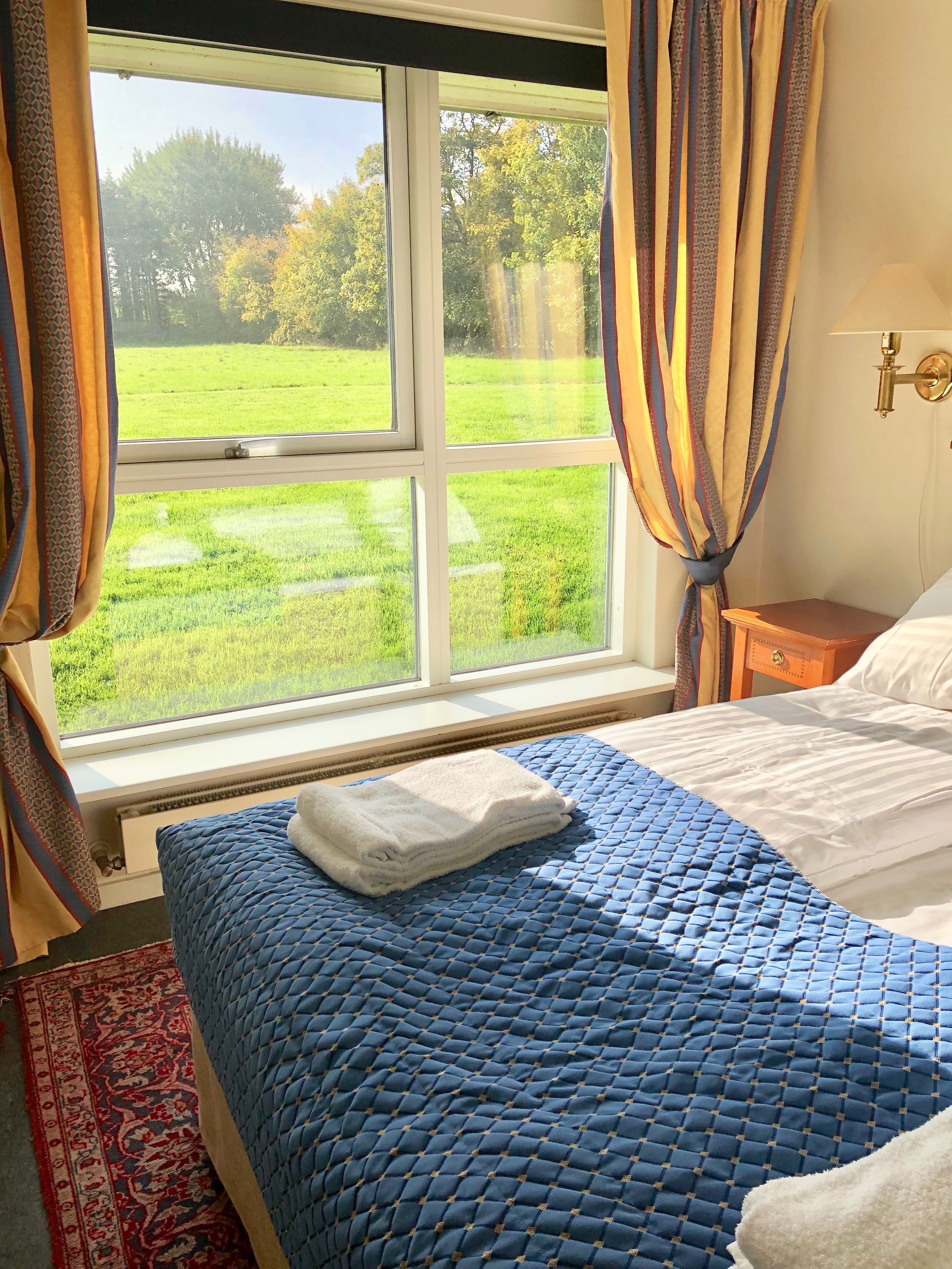 double room, private bathroom | view from room