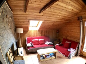 TV, DVD player, video library, offices - T4 DUPLEX APARTMENT 6 PEOPLE 3 BEDROOMS 70 M2 SERRE CHEVALIER (La Salle-les-Alpes)